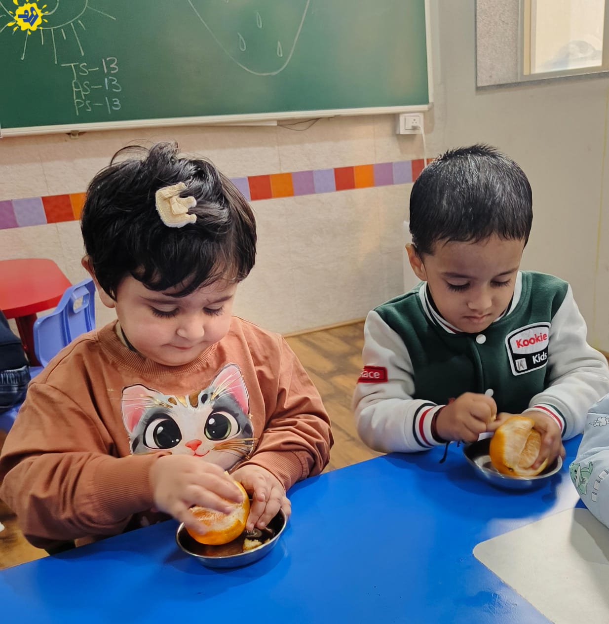 Orange Peeling activity