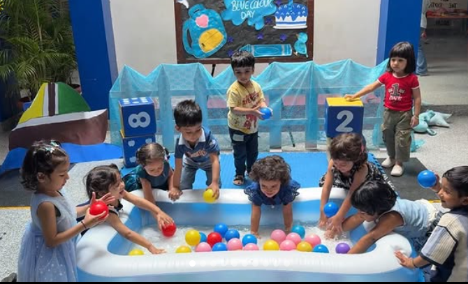 Blue Colour Day Celebration